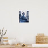Poster Curiosité / Astronaute / Rampe de lancement dans l (Cuisine)