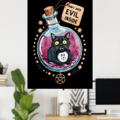 Poster Curiosité interdite (Bureau à domicile)