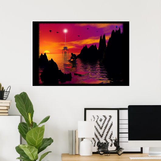 Poster Curiosity... (Bureau à domicile)