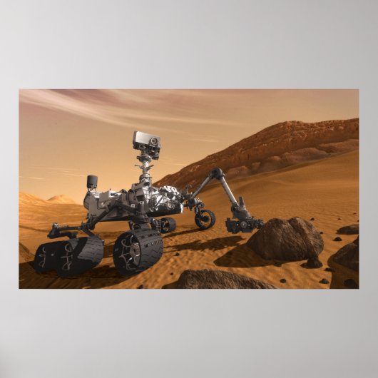 Poster Curiosity : Le Rover de Mars (Devant)