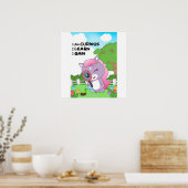 Poster Curious I learn I gain Wall art (Cuisine)