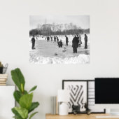 Poster Curling dans Central Park NYC Print (Bureau à domicile)