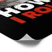 Poster Curling Player Fan Winter Sports Curler (Coin)