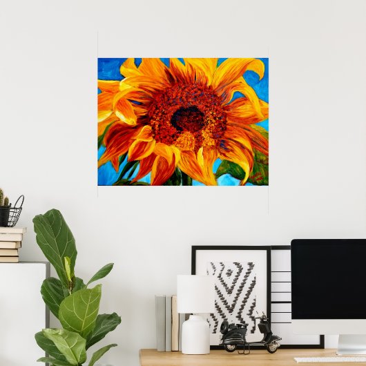 Poster CurlingDans le soleil (Bureau à domicile)