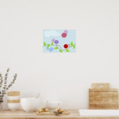 Poster Curly Birdies 1 (Cuisine)