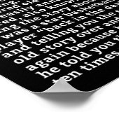 Poster Curmudgeon (bysketbyll Version) Fun Senior Citizen (Coin)