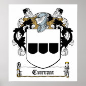 Poster Curran Family Crest (Devant)