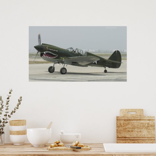 Poster Curtis P40 (Cuisine)