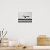 Poster Curtiss P-40 Warhawk Fighter Air Plane (Cuisine)