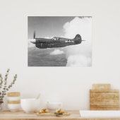 Poster Curtiss P-40E (Cuisine)