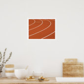 Poster Curve Lanes-Print (Cuisine)