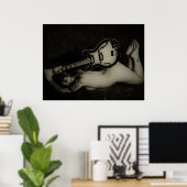 Poster Curves (Bureau à domicile)