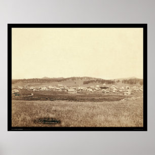 Poster Custer City SD 1891