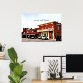 Poster Custer, Dakota du Sud (Bureau à domicile)