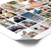 Poster Custom 100 Photo Collage Birthday Anniversary Gift (Coin)