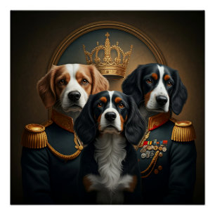 Poster Custom 3 Portrait pour animaux : Portrait pour chi