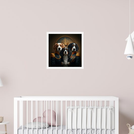 Poster Custom 3 Portrait pour animaux : Portrait pour chi (Pépinière 2)