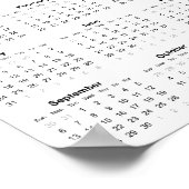 Poster Custom Business Logo 2026 Company Calendar (Coin)