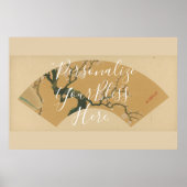 Poster CUSTOM Elegant Cherry Blossom Pattern Art (Devant)