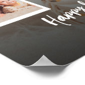 Poster Custom Happy Birthday Baby Photo Collage Plaque (Coin)