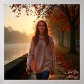 Poster Custom Her Portrait – A Special Gift for Her (Devant)