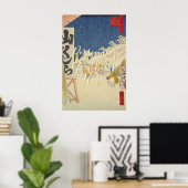 Poster CUSTOM Hiroshige Snow Landscape Print (Bureau à domicile)