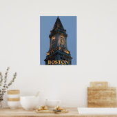 Poster Custom House Tower Boston (Keuken)