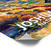 Poster Custom Joshua Tree Keys View Van Gogh Landscape (Coin)