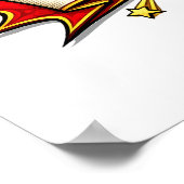 Poster Custom Kids Superhero Name (Coin)