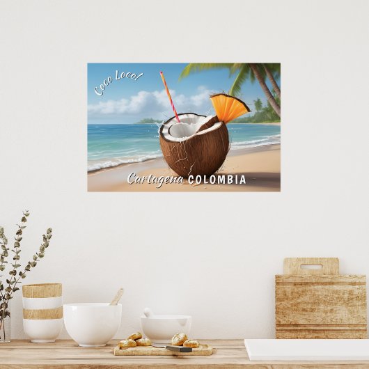 Poster Custom Location Coco Loco (Cuisine)