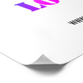 Poster Custom Logo Name Website Promotional Personalized (Coin)