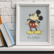 Custom Mickey Classique | Vintage Mains sur les Ha