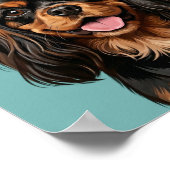 Poster Custom Pet Portraits Using Pet Photo Personalized  (Coin)