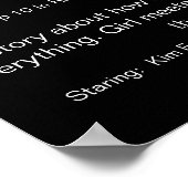 Poster Custom Photo Movie with Your Picture, Title & Cred (Coin)