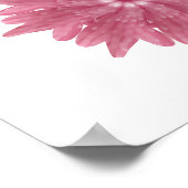 Poster Custom Soft Dusty Pink Chrysanthemum Pattern (Coin)