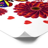 Poster Custom Spring Butterfly Floral Gift  (Coin)