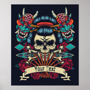 Poster Custom Tattoo Themed