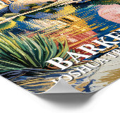 Poster Custom Text Barker Dam Joshua Tree Van Gogh Desert (Coin)