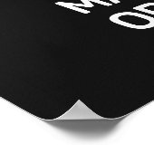 Poster Custom Text & Color Martial Arts (Coin)