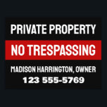 Poster Custom Text & Color Private Property<br><div class="desc">Change the text fields to what you want. You can further change the background and font colors using the editing tool. See my store for more custom items.</div>