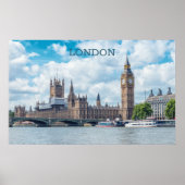Poster Custom Text London (Devant)