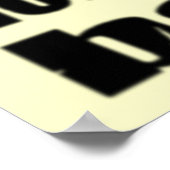 Poster customisé Aciduly Basic (Coin)