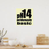Poster customisé Aciduly Basic (Cuisine)