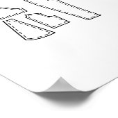 Poster Customiser l'affiche texte (Coin)