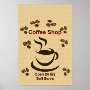 Poster Customisez-ou personnalisez-le - café-restaurant