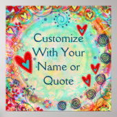 Poster Customisez votre propre joli manque d'intégrité (Devant)