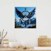 Poster Customizable and Dowloadable Dreamcatcher Wings (Cuisine)