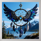 Poster Customizable and Dowloadable Dreamcatcher Wings (Devant)