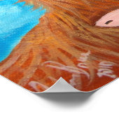 POSTER CUT HIGHLAND COW (Coin)