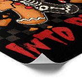 Poster Cut My Life Into Eces Xmas Gingerbread Funny Chris (Coin)